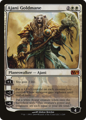 Ajani Juba D'ouro / Ajani Goldmane - Magic: The Gathering - MoxLand
