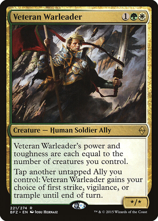 Líder de Guerra Veterano / Veteran Warleader - Magic: The Gathering - MoxLand