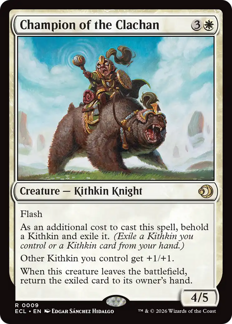 Campeão do Clachan / Champion of the Clachan - Magic: The Gathering - MoxLand