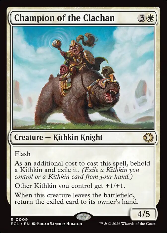 Campeão do Clachan / Champion of the Clachan - Magic: The Gathering - MoxLand