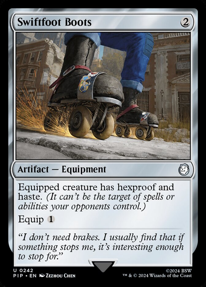 Botas Pé-ligeiro / Swiftfoot Boots - Magic: The Gathering - MoxLand
