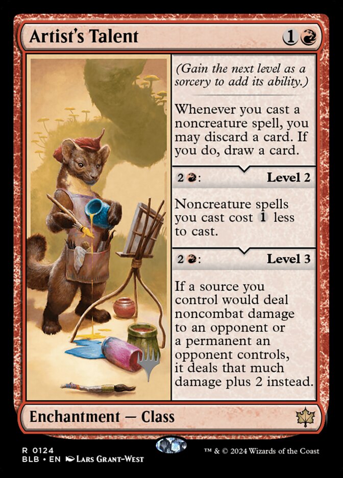 Artist's Talent - Magic: The Gathering - MoxLand