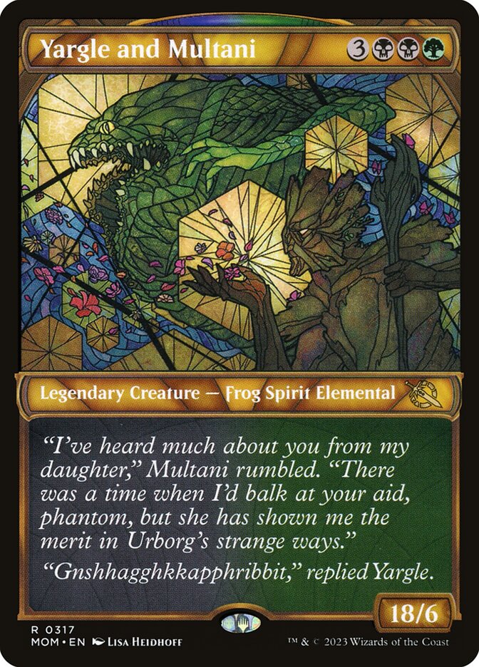 Yargle e Multani / Yargle and Multani - Magic: The Gathering - MoxLand
