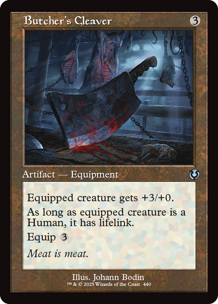 Cutelo de Açougueiro / Butcher's Cleaver - Magic: The Gathering - MoxLand