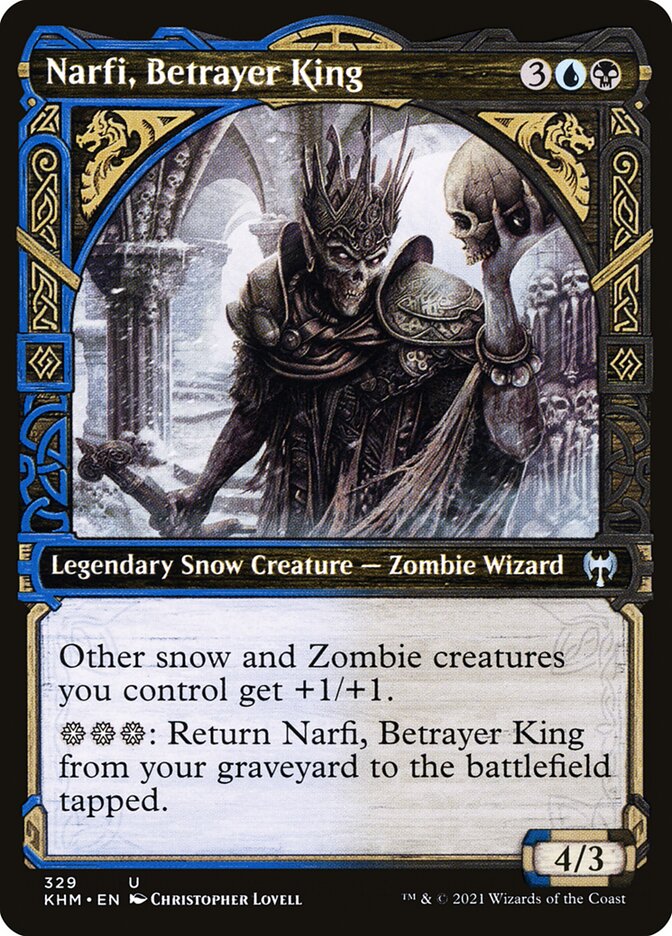 Narfi, Rei Traidor / Narfi, Betrayer King - Magic: The Gathering - MoxLand
