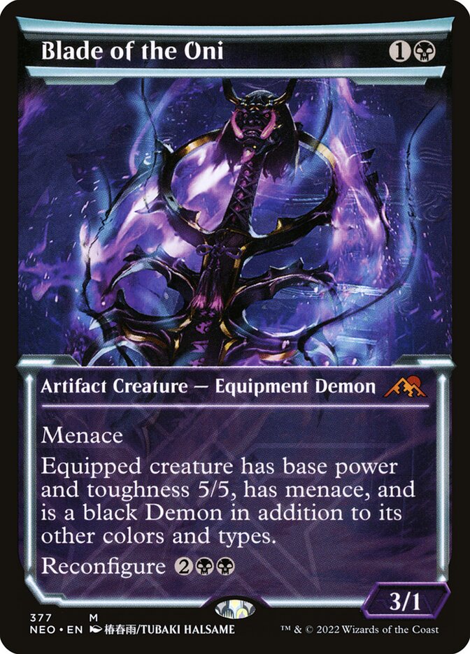 Lâmina dos Oni / Blade of the Oni - Magic: The Gathering - MoxLand
