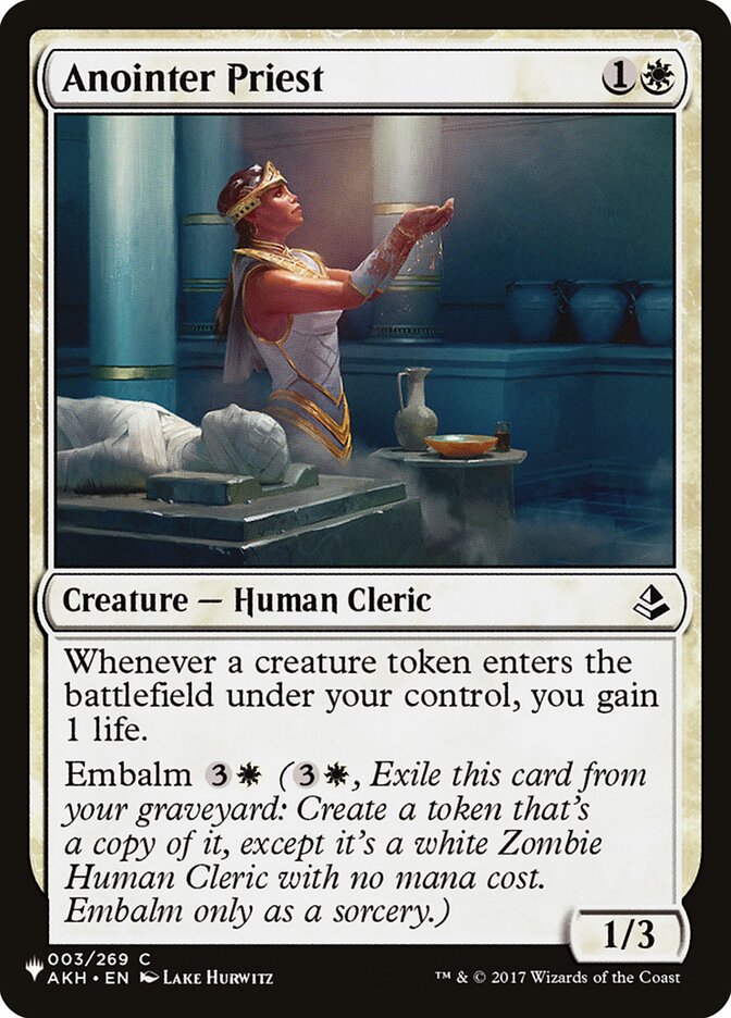 Sacerdotisa da Unção / Anointer Priest - Magic: The Gathering - MoxLand