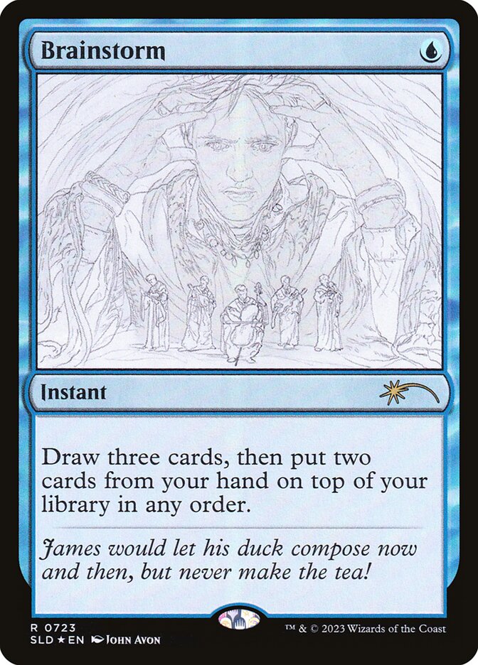Tempestade Cerebral / Brainstorm - Magic: The Gathering - MoxLand