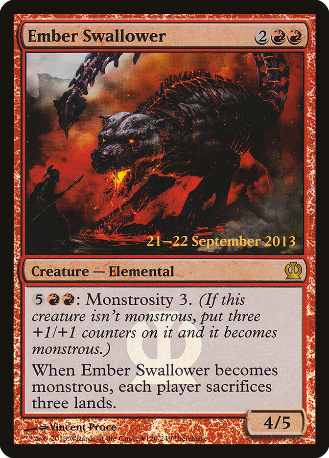 Engolidor de Brasas / Ember Swallower - Magic: The Gathering - MoxLand