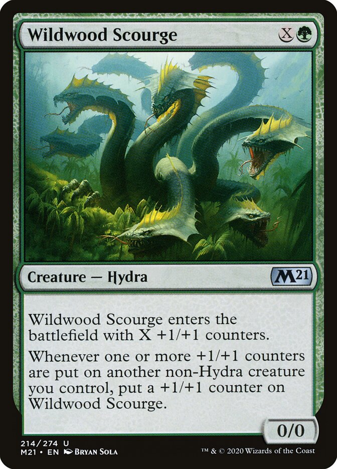 Flagelo da Mata Selvagem / Wildwood Scourge - Magic: The Gathering - MoxLand