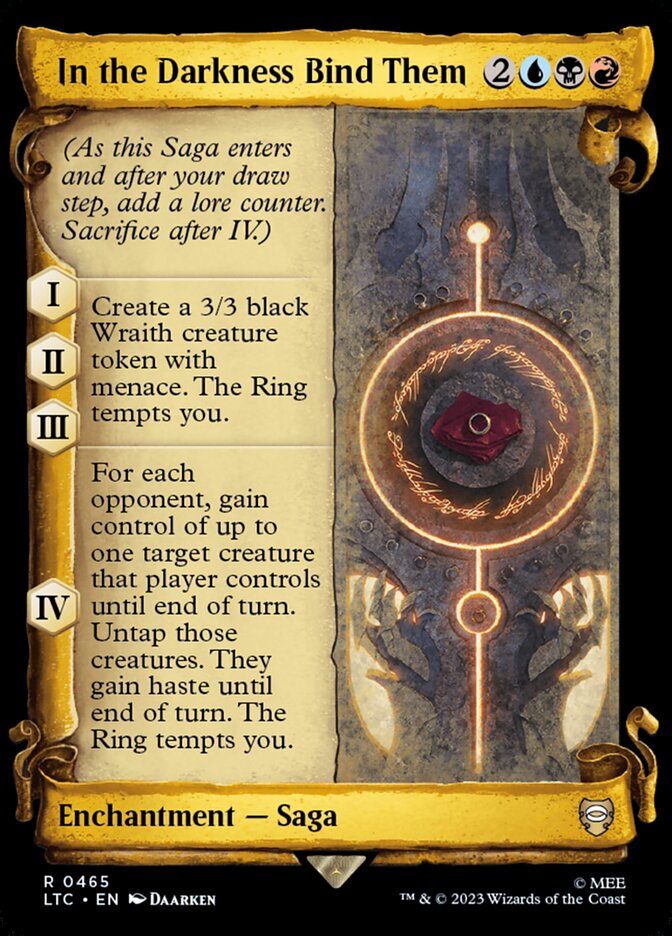 Nas Trevas Amarrá-los / In the Darkness Bind Them - Magic: The Gathering - MoxLand