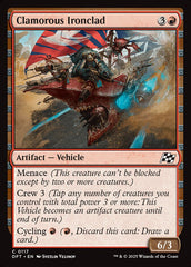 Couraçado Clamoroso / Clamorous Ironclad - Magic: The Gathering - MoxLand