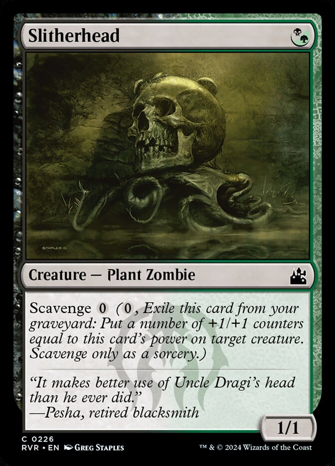 Cabeça Deslizante / Slitherhead - Magic: The Gathering - MoxLand