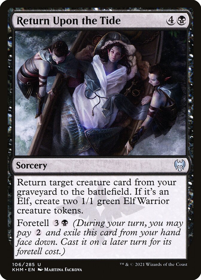 Retornar com a Maré / Return Upon the Tide - Magic: The Gathering - MoxLand