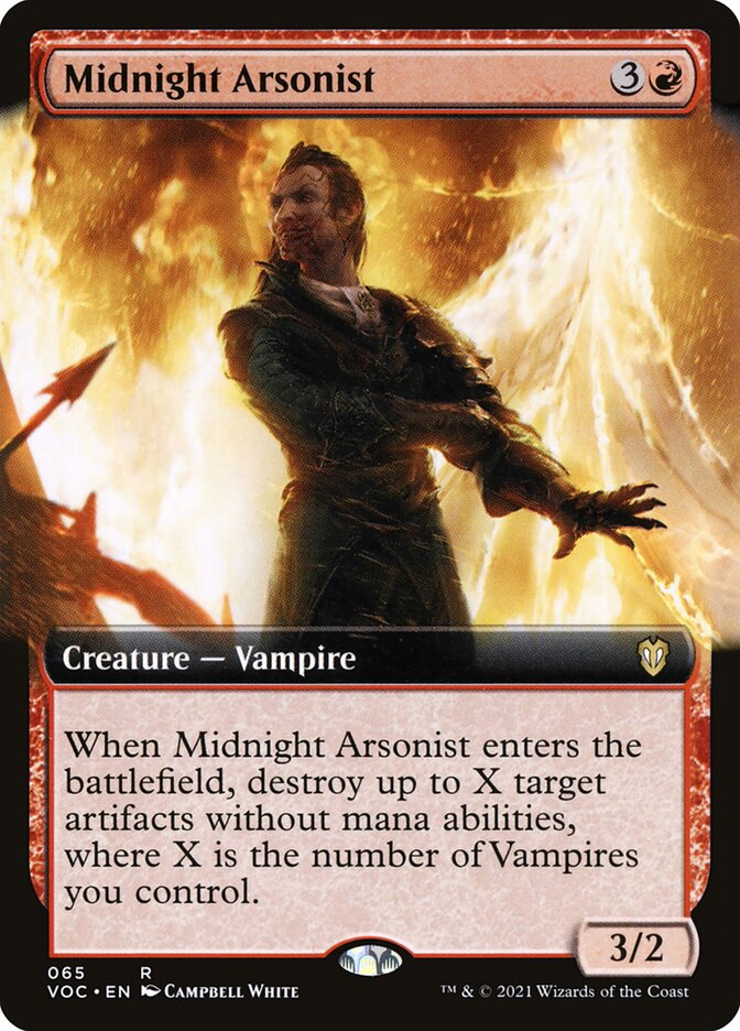Incendiário da Meia-noite / Midnight Arsonist - Magic: The Gathering - MoxLand