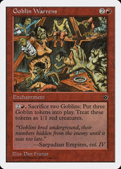 Viveiro de Goblins / Goblin Warrens - Magic: The Gathering - MoxLand