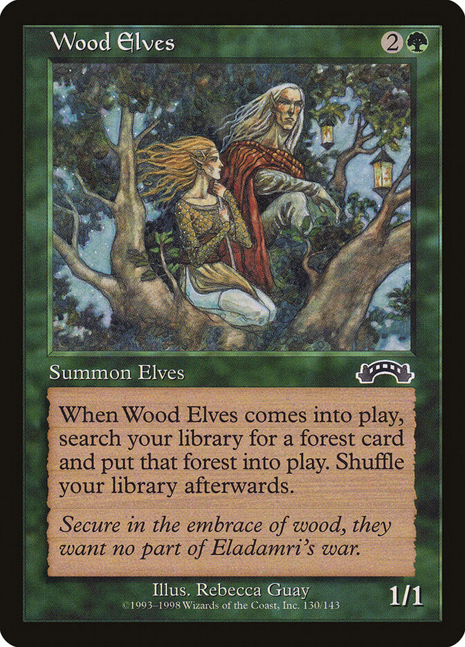 Elfos da Floresta / Wood Elves - Magic: The Gathering - MoxLand