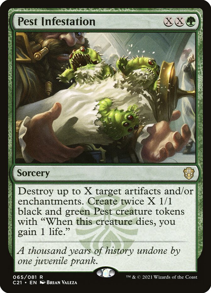 Infestação de Praga / Pest Infestation - Magic: The Gathering - MoxLand