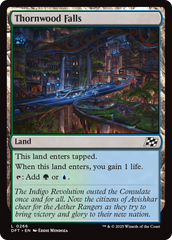 Cachoeira dos Espinhos / Thornwood Falls - Magic: The Gathering - MoxLand