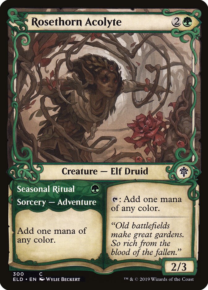 Acólita Rosespina / Rosethorn Acolyte - Magic: The Gathering - MoxLand