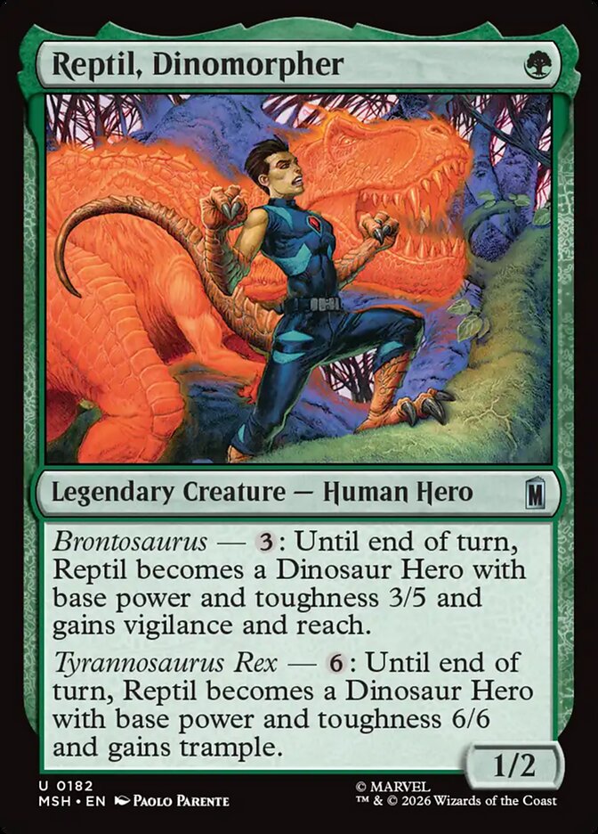 Reptil, Dinomorpher - Magic: The Gathering - MoxLand