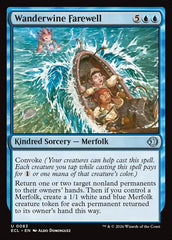 Adeus a Salmorerrante / Wanderwine Farewell - Magic: The Gathering - MoxLand