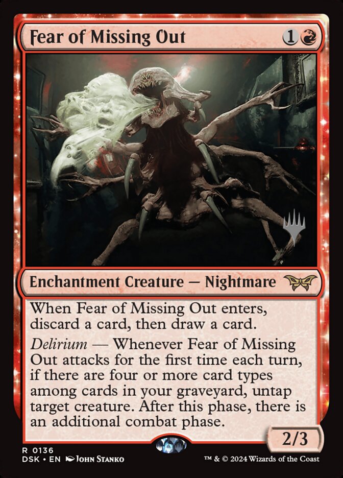 Fear of Missing Out - Magic: The Gathering - MoxLand