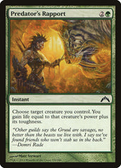 Afinidade do Predador / Predator's Rapport - Magic: The Gathering - MoxLand