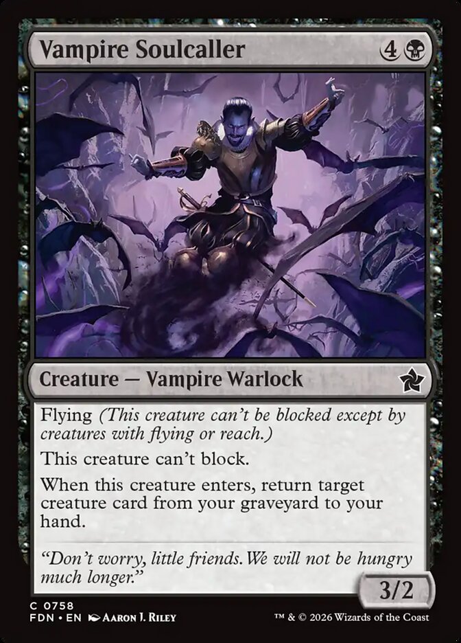 Vampire Soulcaller - Magic: The Gathering - MoxLand