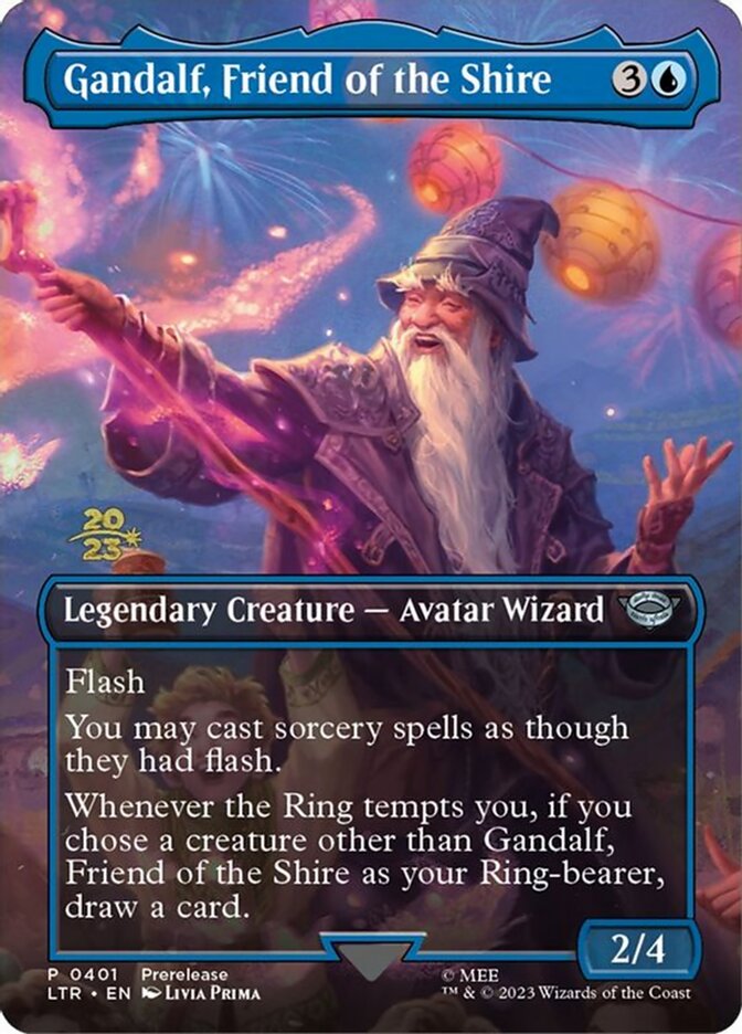 Gandalf, Amigo do Condado / Gandalf, Friend of the Shire - Magic: The Gathering - MoxLand