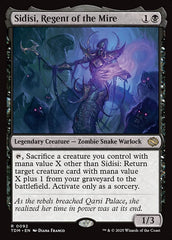 Sidisi, Regente do Brejo / Sidisi, Regent of the Mire - Magic: The Gathering - MoxLand