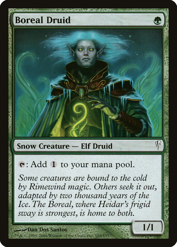 Druida Boreal / Boreal Druid - Magic: The Gathering - MoxLand