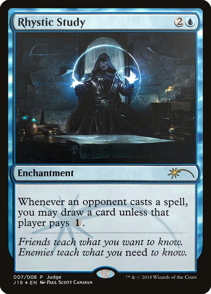 Estudo Rístico / Rhystic Study - Magic: The Gathering - MoxLand