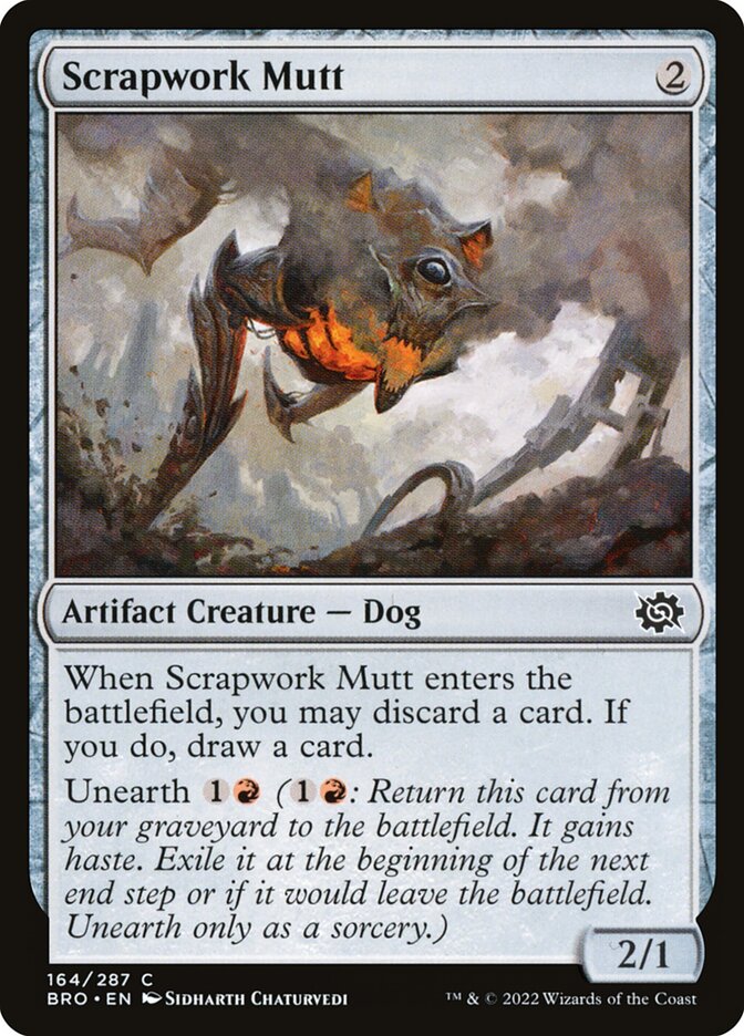 Vira-latas de Sucata / Scrapwork Mutt - Magic: The Gathering - MoxLand