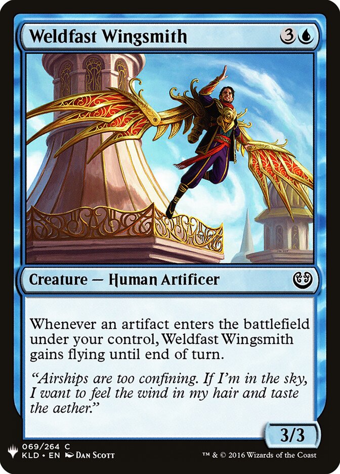 Aseiro de Soldafirme / Weldfast Wingsmith - Magic: The Gathering - MoxLand