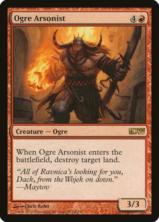 Ogre Arsonist - Magic: The Gathering - MoxLand