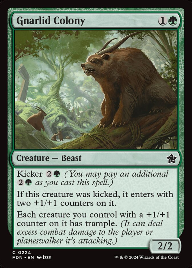 Colônia de Gnarlids / Gnarlid Colony - Magic: The Gathering - MoxLand