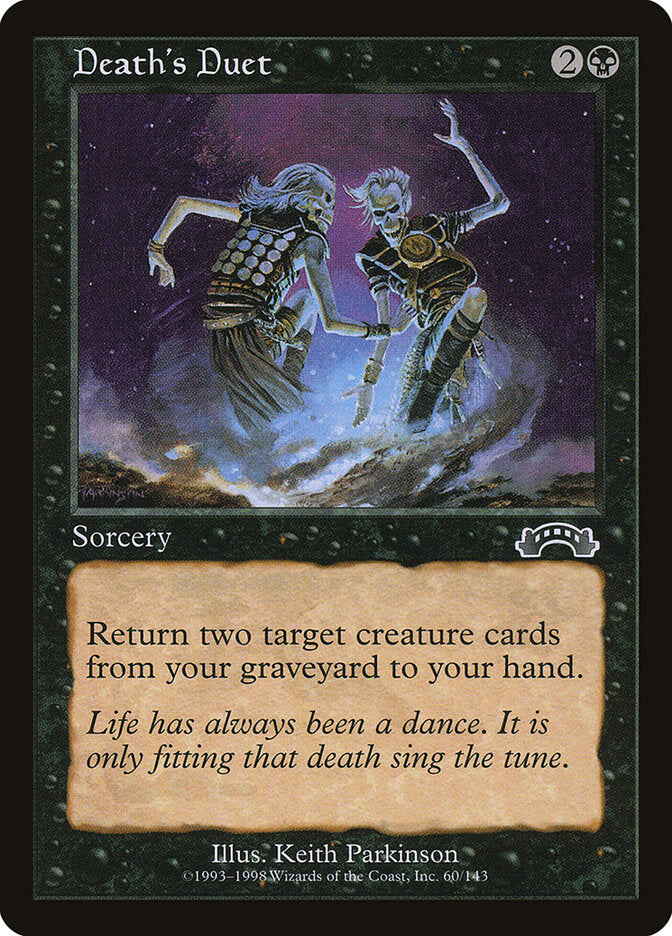 Dueto da Morte / Death's Duet - Magic: The Gathering - MoxLand