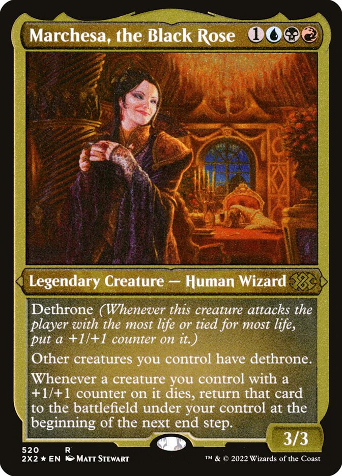 Marchesa, a Rosa Negra / Marchesa, the Black Rose - Magic: The Gathering - MoxLand