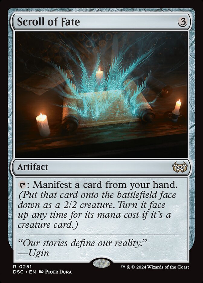 Pergaminho do Destino / Scroll of Fate - Magic: The Gathering - MoxLand