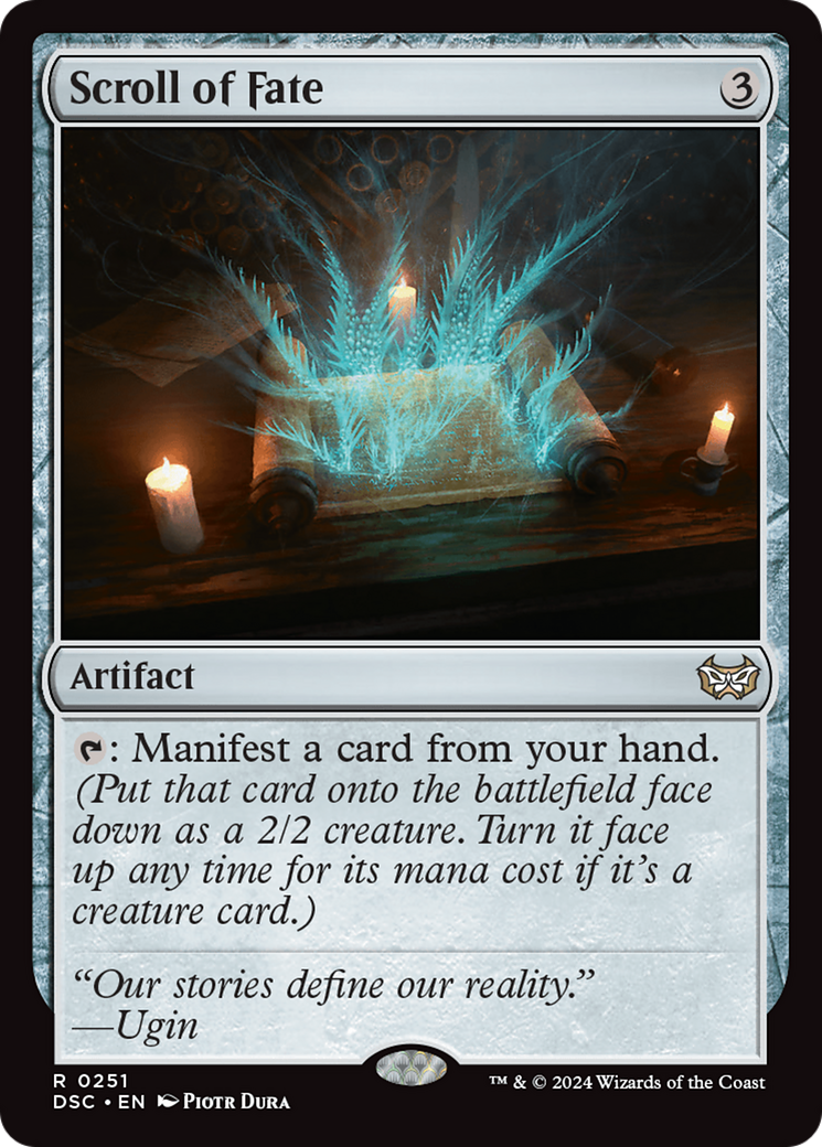 Pergaminho do Destino / Scroll of Fate - Magic: The Gathering - MoxLand
