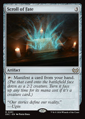 Pergaminho do Destino / Scroll of Fate - Magic: The Gathering - MoxLand