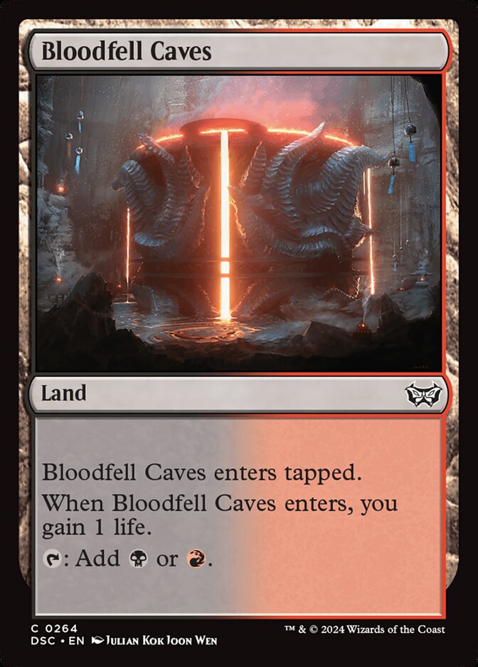 Cavernas Sanguinárias / Bloodfell Caves - Magic: The Gathering - MoxLand