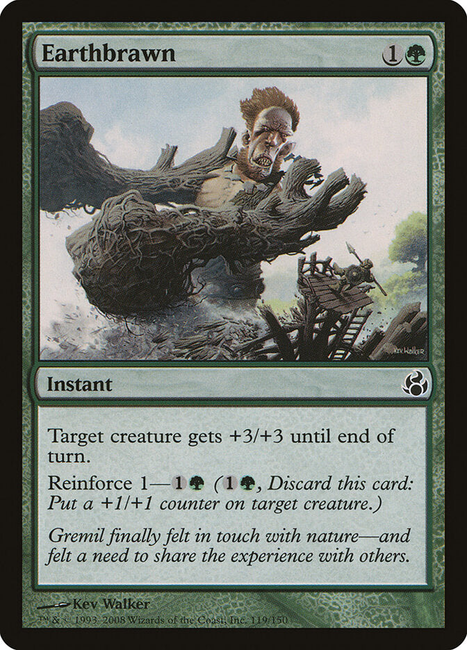 Força Terrena / Earthbrawn - Magic: The Gathering - MoxLand