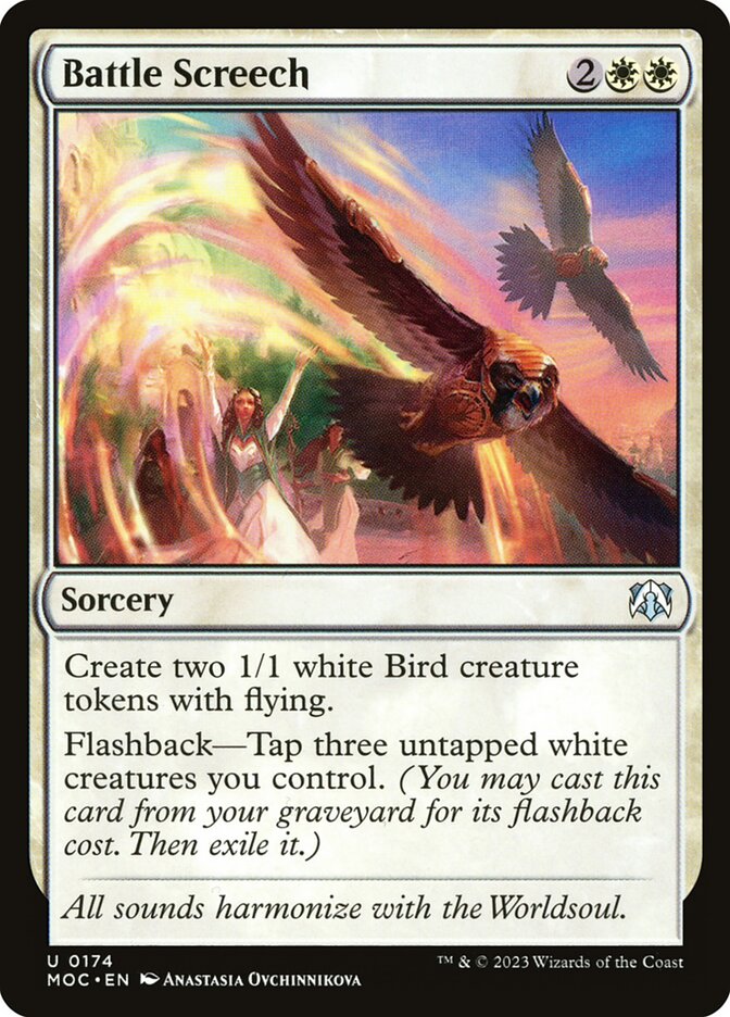 Guinchado de Guerra / Battle Screech - Magic: The Gathering - MoxLand