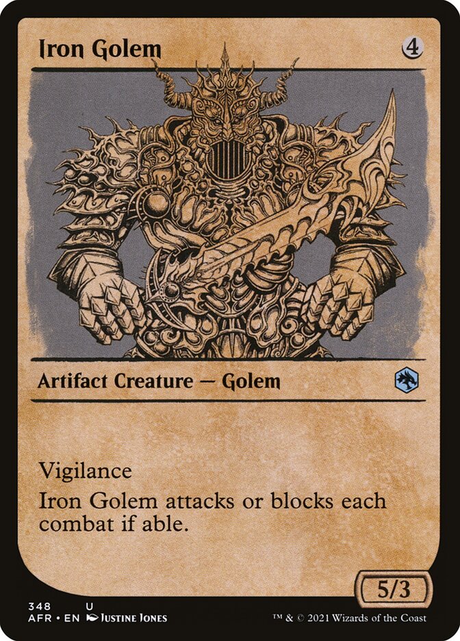 Golem de Ferro / Iron Golem - Magic: The Gathering - MoxLand