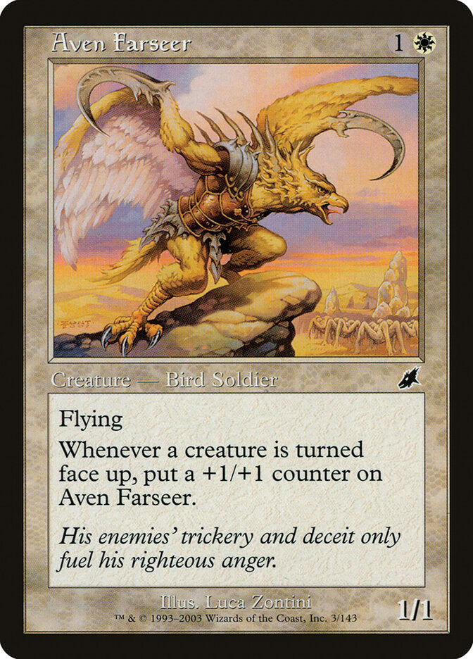 Previdente Aviano / Aven Farseer - Magic: The Gathering - MoxLand