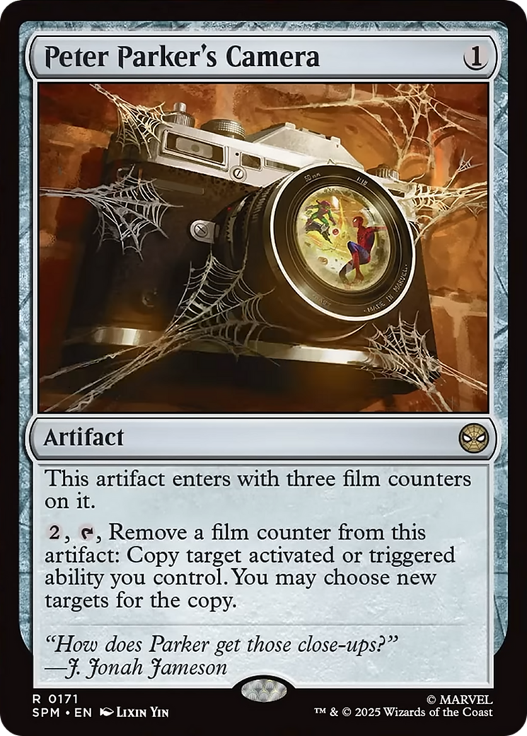 Peter Parker's Camera - Magic: The Gathering - MoxLand