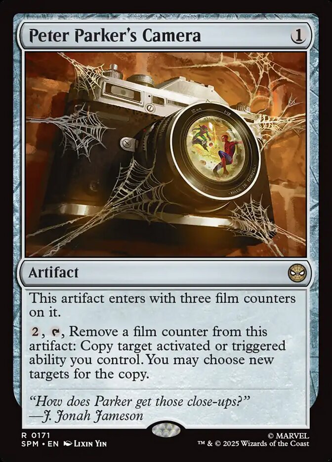 Peter Parker's Camera - Magic: The Gathering - MoxLand