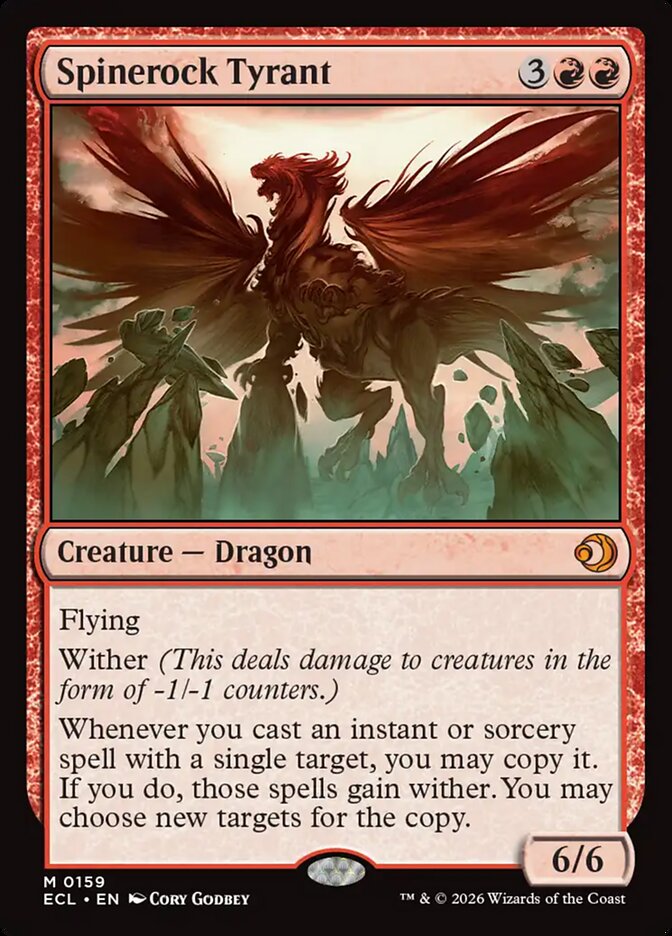 Tirano da Rocha Espinhosa / Spinerock Tyrant - Magic: The Gathering - MoxLand